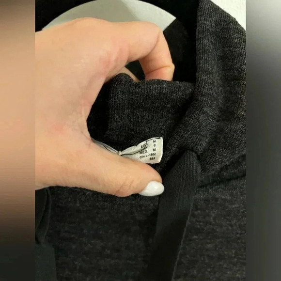 Mango Speckled Gray Hoodie NWT - Picture 13 of 13